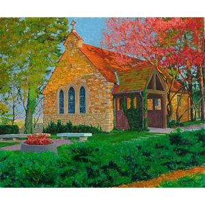 Danforth Chapel Painting at Kansas Universtiy