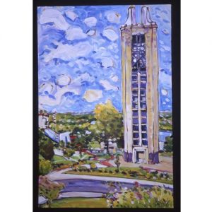 University of Kansas' The Campanile Print