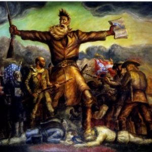 Tragic Prelude Painting Print at Kansas State Capitol