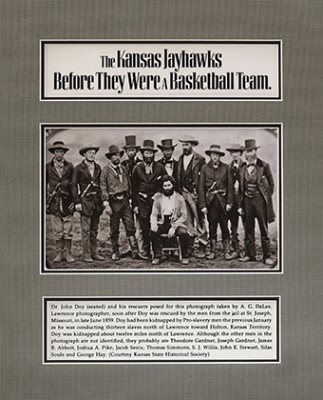 Kansas Jayhawks Historical Photograph