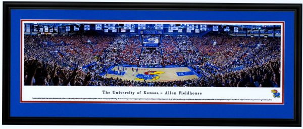 KU vs.Kentucky Panoramic Print - JBKUvUK100