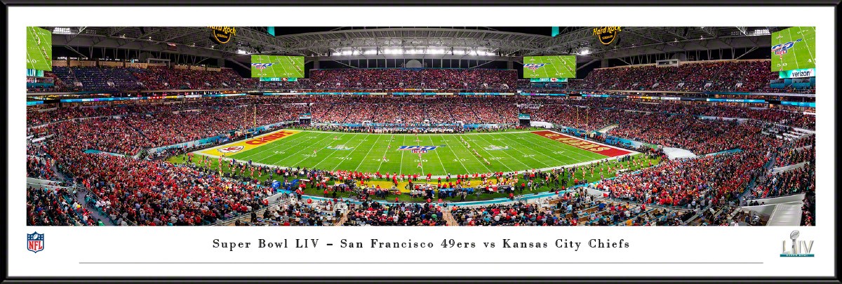 Super Bowl LIV - San Francisco 49ers vs Kansas City Chiefs - Framewoods  Gallery
